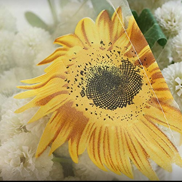 2 pcs Curtains Drapes Sunflower - Picture 5 of 5